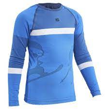 Camiseta + mallas termicas SPORT HG junior azul